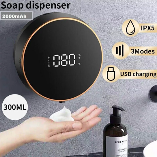 Automatic Soap Dispenser – Wall Mounted Foaming Soap Dispenser for Bathroom and Shower