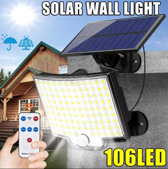 Outdoor Solar Lights – Bright LED Solar Powered Garden, Pathway,Security Lighting and for All Outdoor Needs