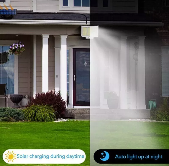 Outdoor Solar Lights – Bright LED Solar Powered Garden, Pathway,Security Lighting and for All Outdoor Needs