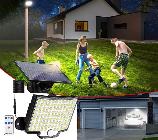 Outdoor Solar Lights – Bright LED Solar Powered Garden, Pathway,Security Lighting and for All Outdoor Needs