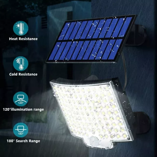 Outdoor Solar Lights – Bright LED Solar Powered Garden, Pathway,Security Lighting and for All Outdoor Needs