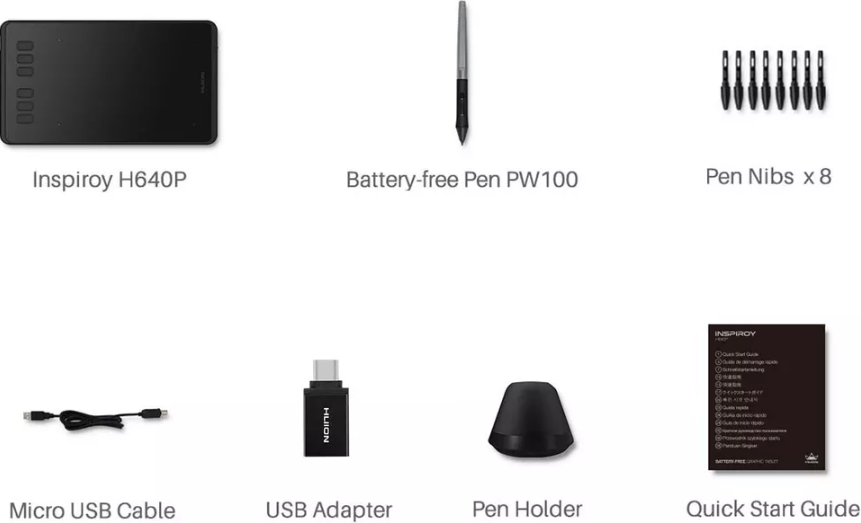 LCD Graphic Drawing Tablet with Pen