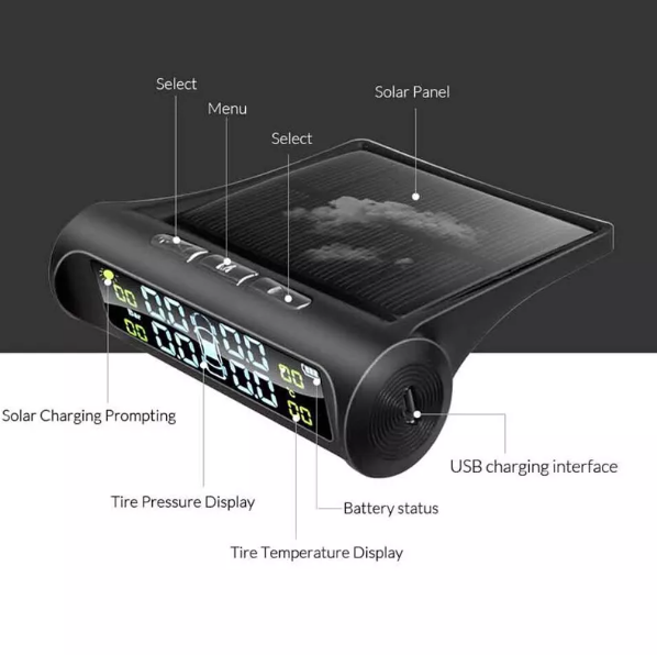 TPMS Tyre Pressure Monitoring System Sensor for Accurate Tire Checks