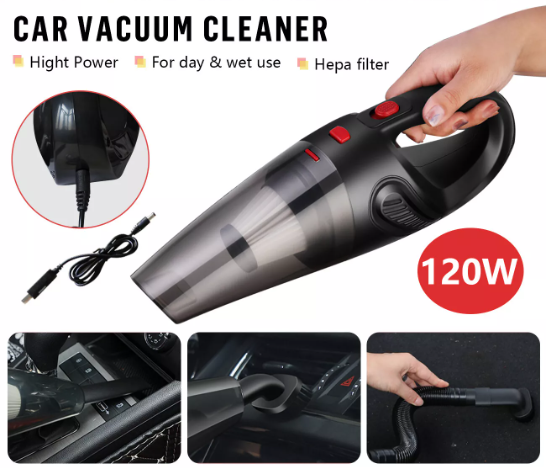 Small Handheld Vacuum Cleaner for Cars and Homes