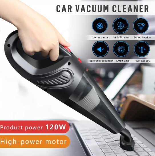 Small Handheld Vacuum Cleaner for Cars and Homes