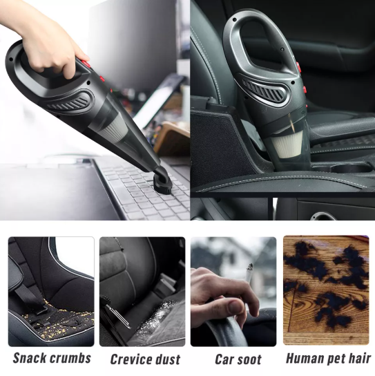 Small Handheld Vacuum Cleaner for Cars and Homes