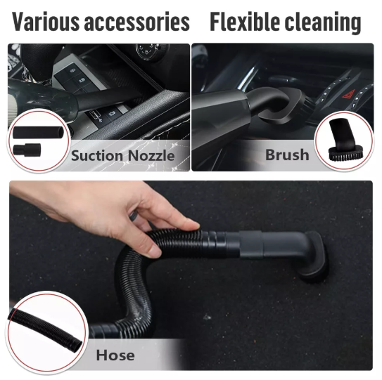 Small Handheld Vacuum Cleaner for Cars and Homes