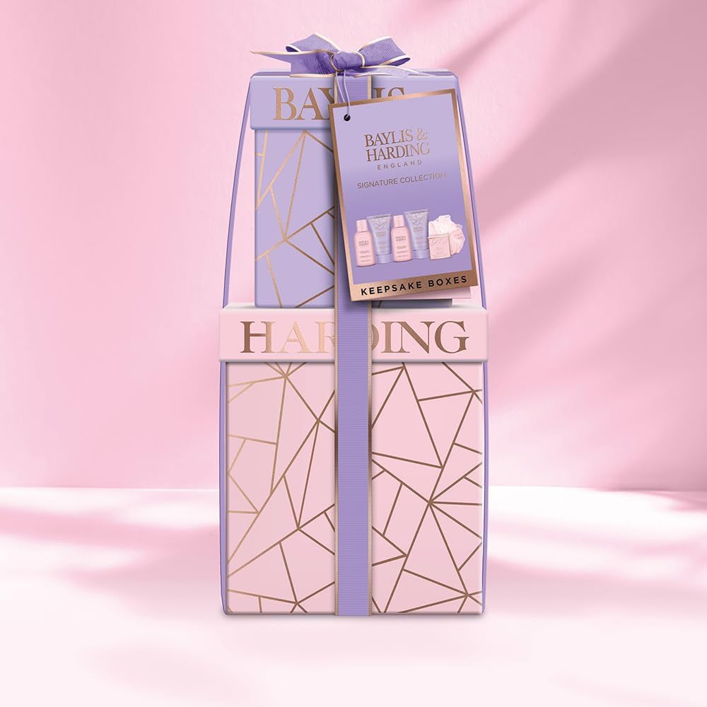 Jojoba, Vanilla & Almond Oil Luxury Pamper Present Gift Set (Pack of 1) - Vegan Friendly