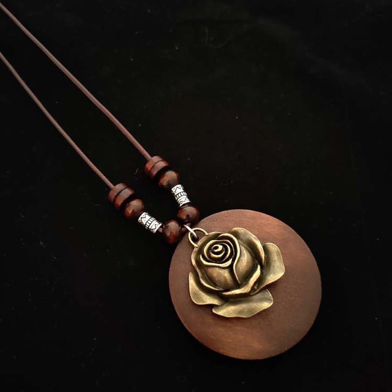 Handmade Boho Wooden Necklaces for Women - Long, Pendant, & Chunky Jewelry - Vintage Styles