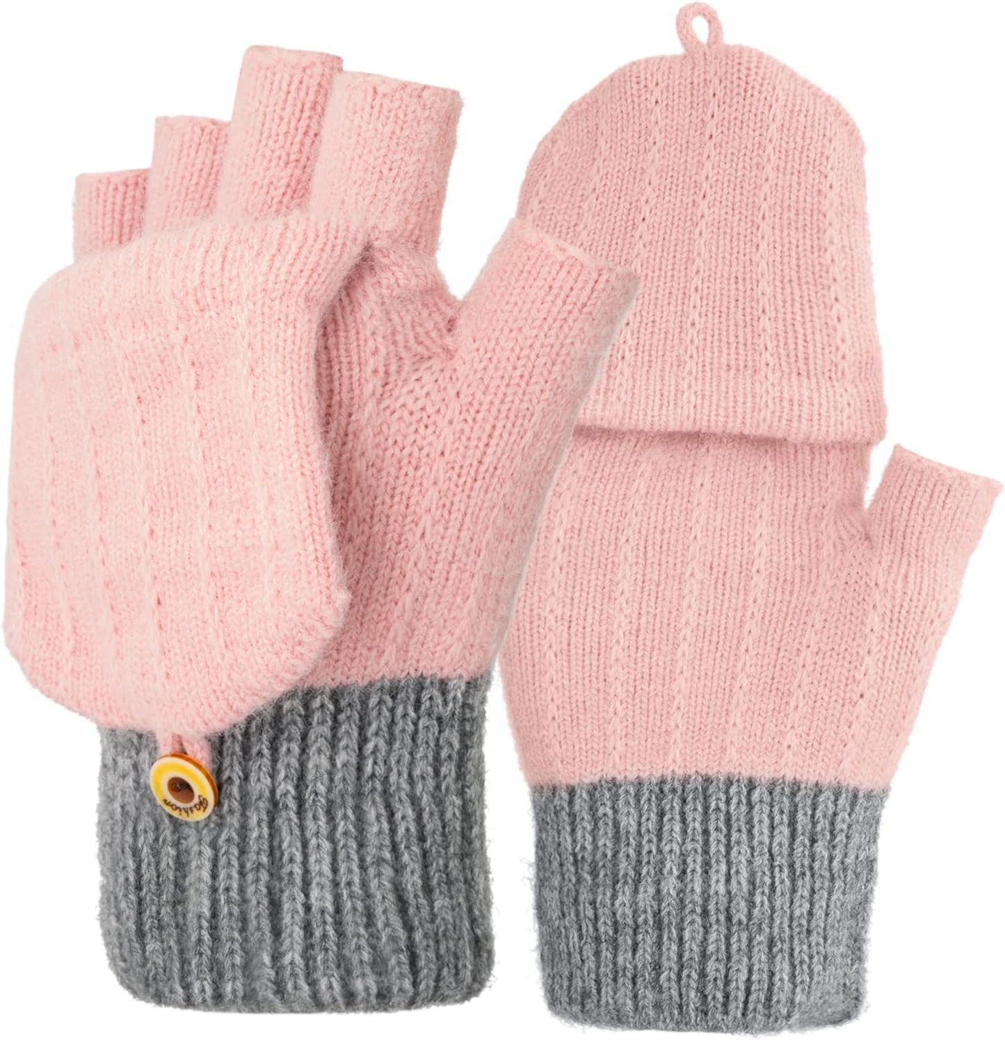 Touchscreen Women Winter Gloves | Thermal Gloves| Knitted Hand Warmers | Windproof Typing Gloves for Cycling Skiing Hiking | Ladies Gloves Winter Gloves for Women Gloves Winter