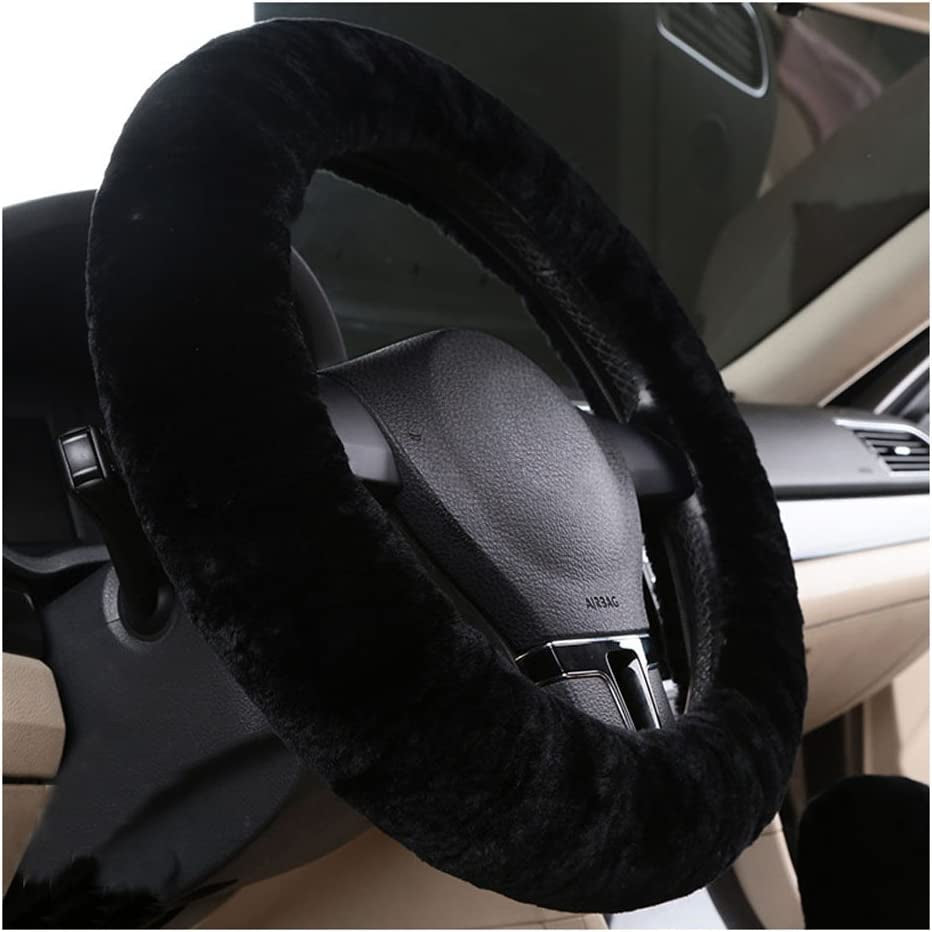 Fluffy Velvet  Warm Plush Car  Wrap Anti-Slip Universal Auto  Protector Stretchable Car Accessory Decoration for Women Men